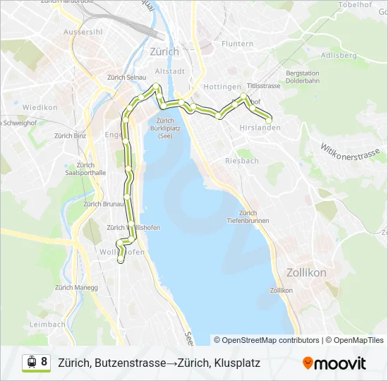 8 Light Rail Line Map