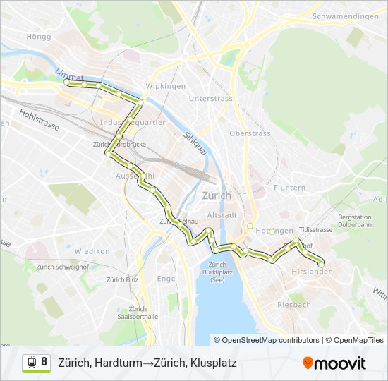 8 Light Rail Line Map