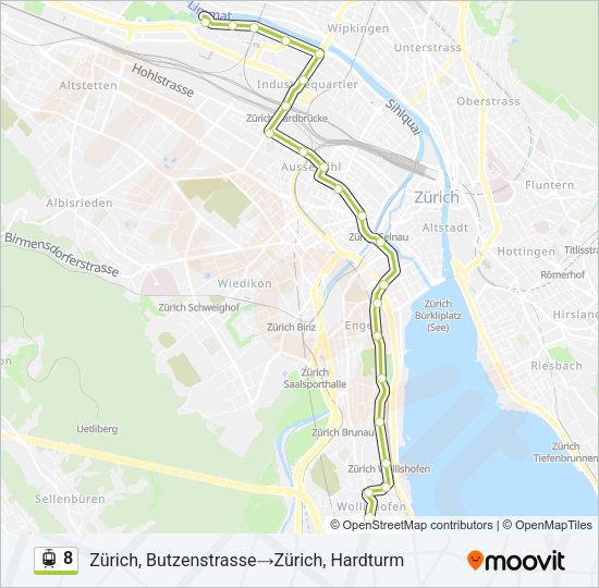 8 Light Rail Line Map
