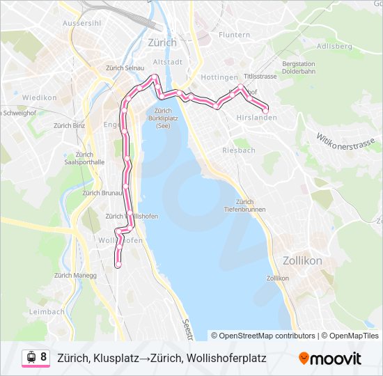8 Light Rail Line Map