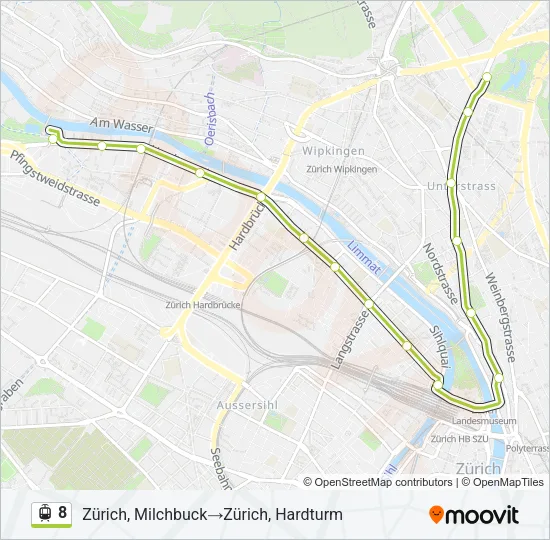 8 Light Rail Line Map