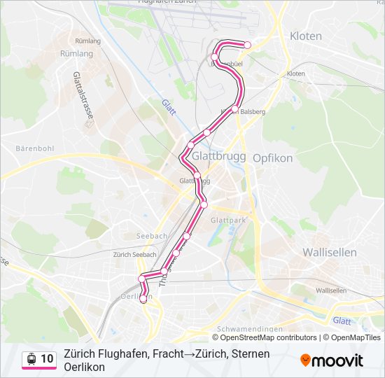 10 Light Rail Line Map