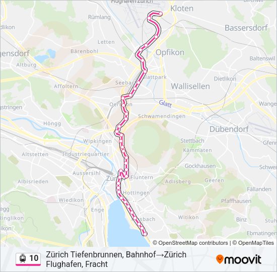 10 Light Rail Line Map