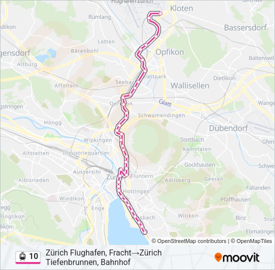 10 Light Rail Line Map