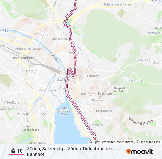 10 Light Rail Line Map