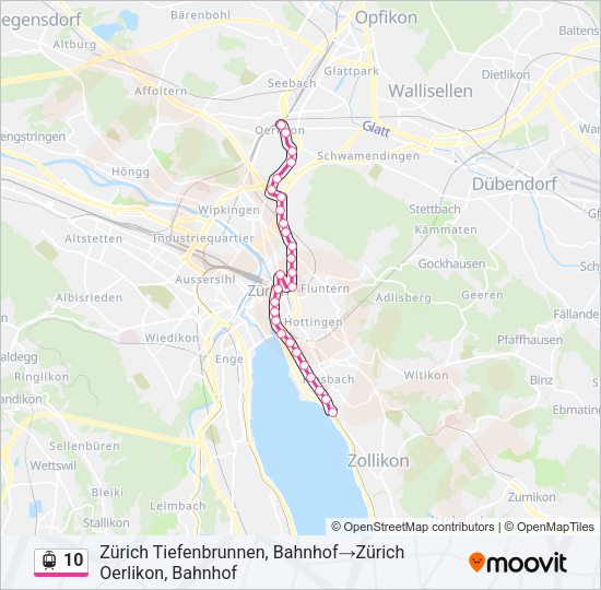 10 Light Rail Line Map