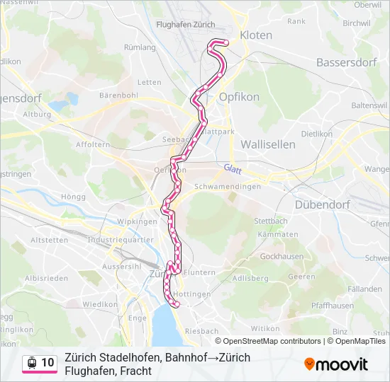10 Light Rail Line Map