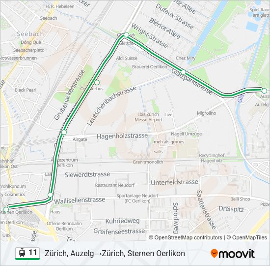11 Light Rail Line Map