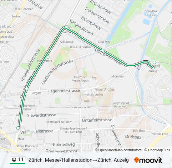 11 Light Rail Line Map