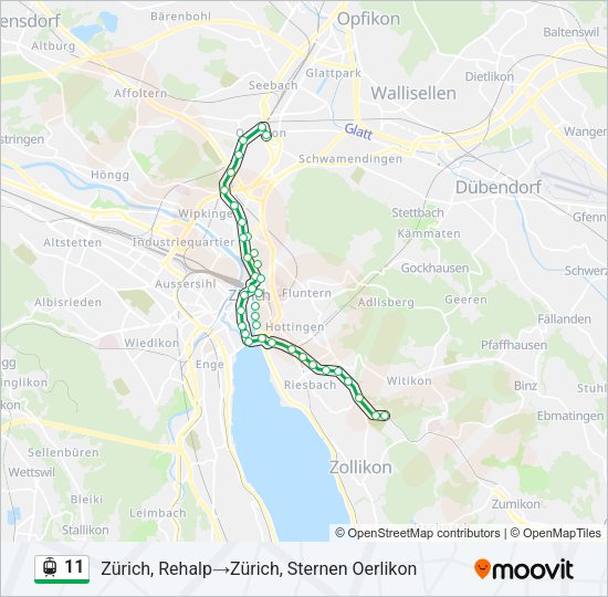 11 Light Rail Line Map