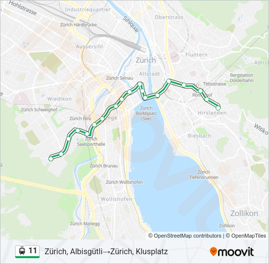 11 Light Rail Line Map