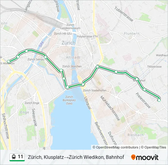 11 Light Rail Line Map