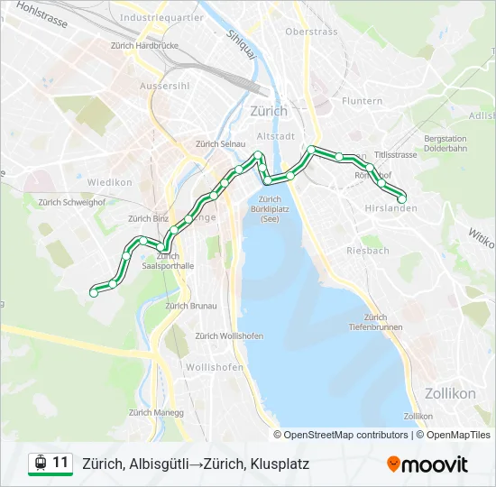 11 Light Rail Line Map