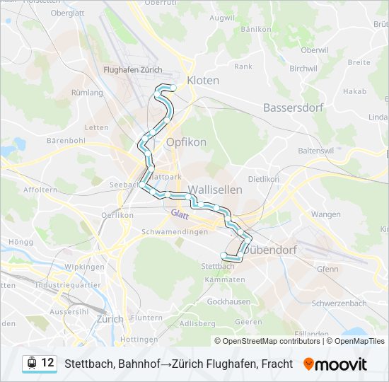 12 Light Rail Line Map