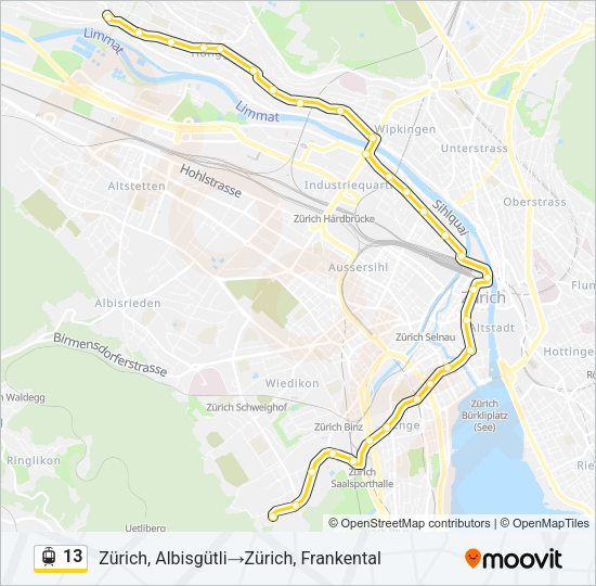 13 Light Rail Line Map
