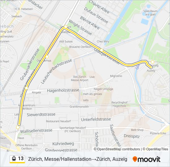 13 Light Rail Line Map