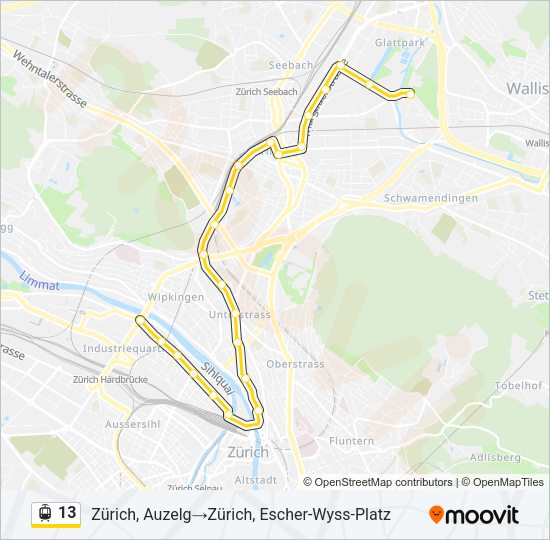 13 Light Rail Line Map