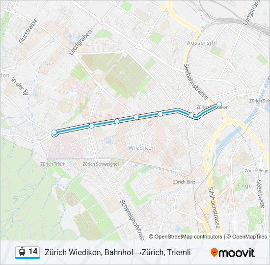 14 Light Rail Line Map