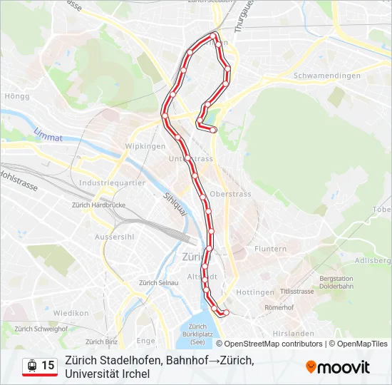 15 Light Rail Line Map