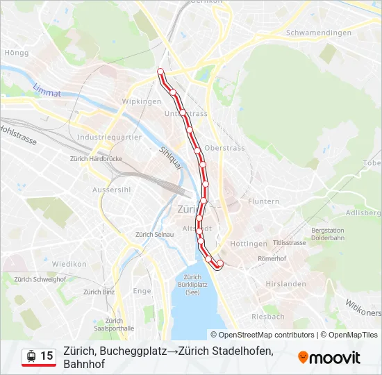 15 Light Rail Line Map