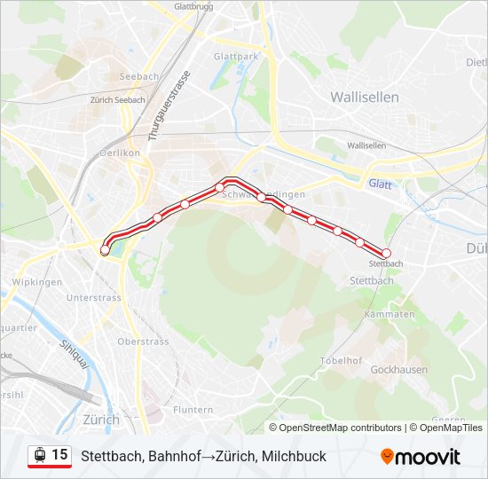 15 Light Rail Line Map