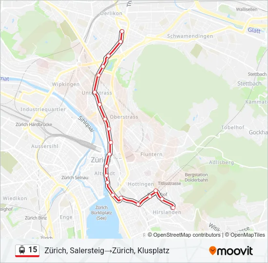 15 Light Rail Line Map