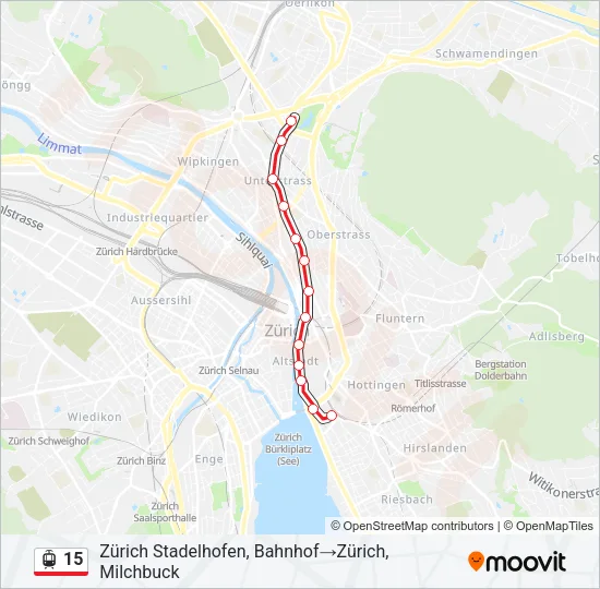 15 Light Rail Line Map
