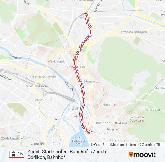 15 Light Rail Line Map