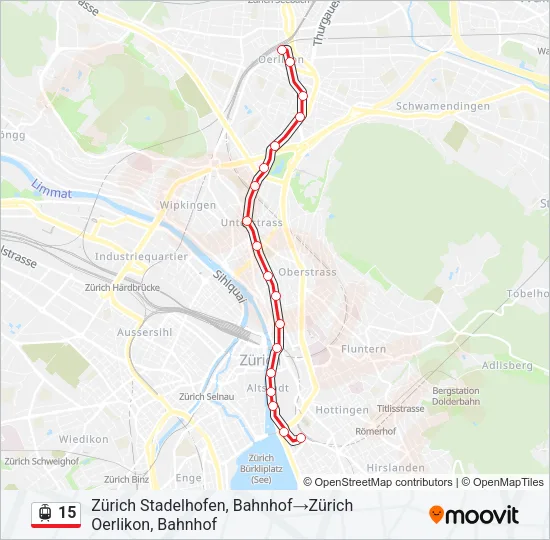 15 Light Rail Line Map