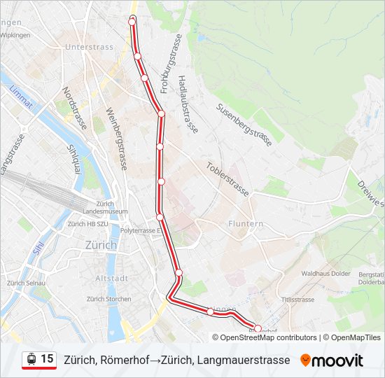 15 Light Rail Line Map