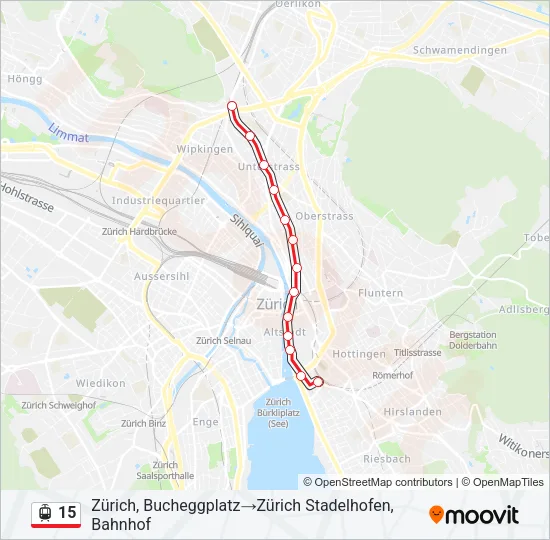 15 Light Rail Line Map