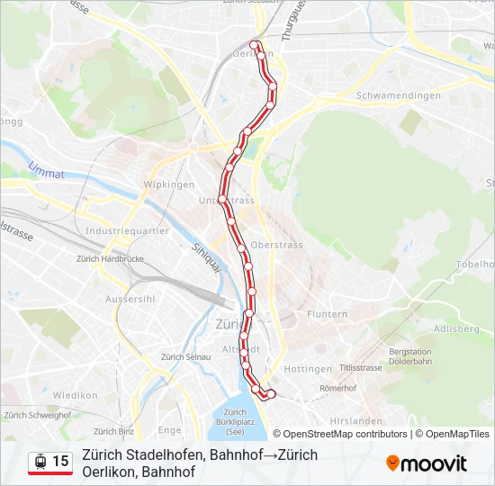 15 Light Rail Line Map