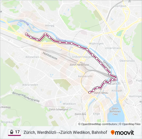 17 Light Rail Line Map