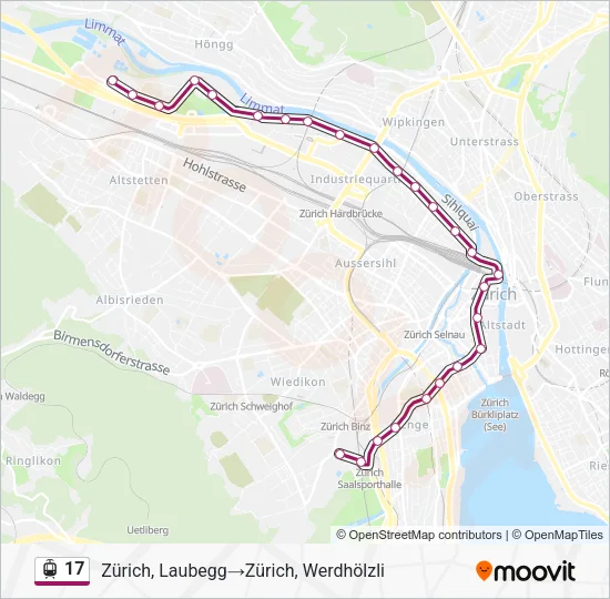 17 Light Rail Line Map