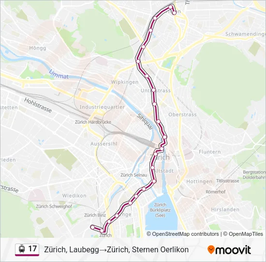 17 Light Rail Line Map