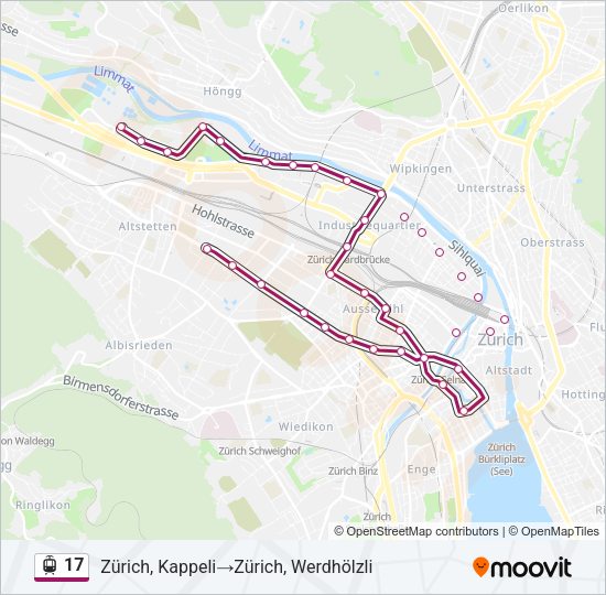 17 Light Rail Line Map