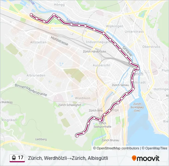 17 Light Rail Line Map