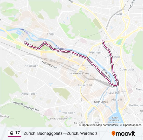 17 Light Rail Line Map