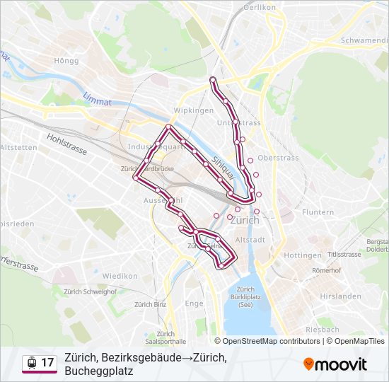 17 Light Rail Line Map