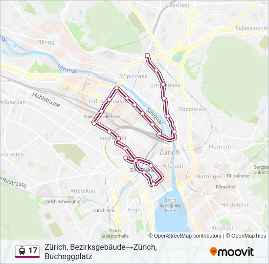 17 Light Rail Line Map