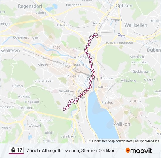 17 Light Rail Line Map
