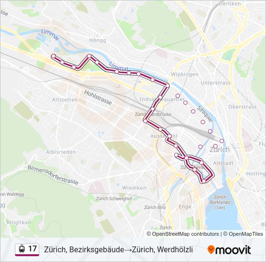 17 Light Rail Line Map