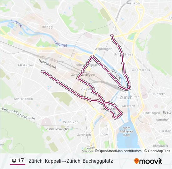17 Light Rail Line Map