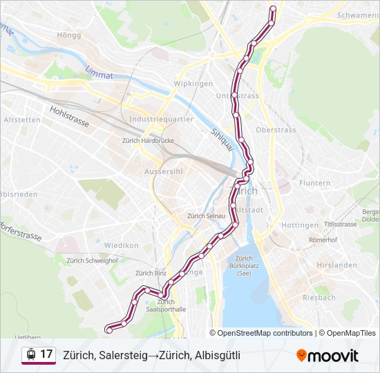17 Light Rail Line Map