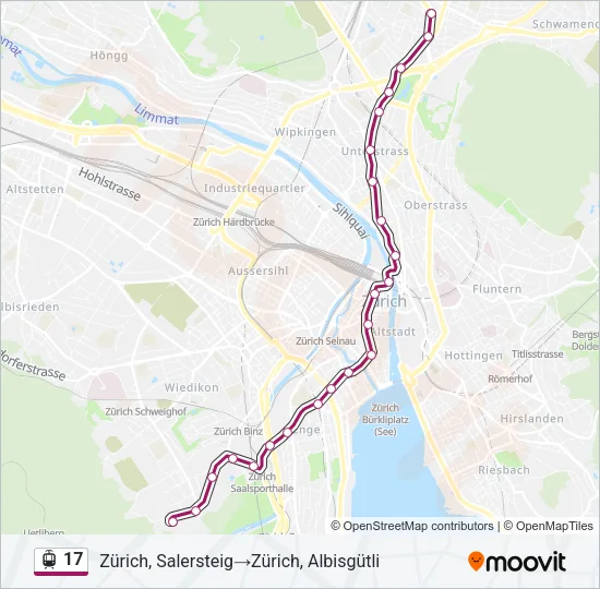 17 Light Rail Line Map