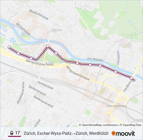 17 Light Rail Line Map