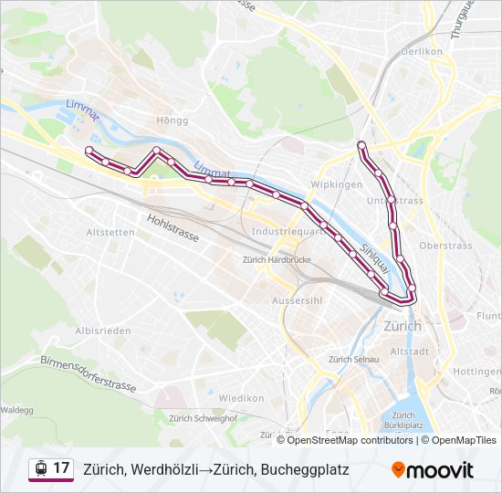 17 Light Rail Line Map