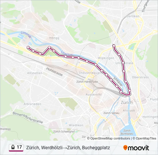 17 Light Rail Line Map