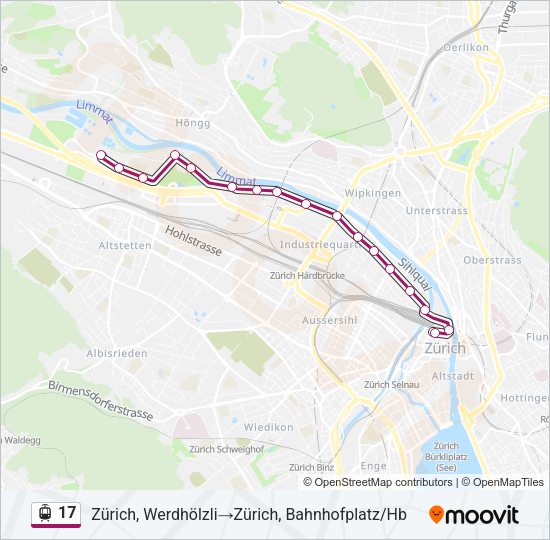 17 Light Rail Line Map