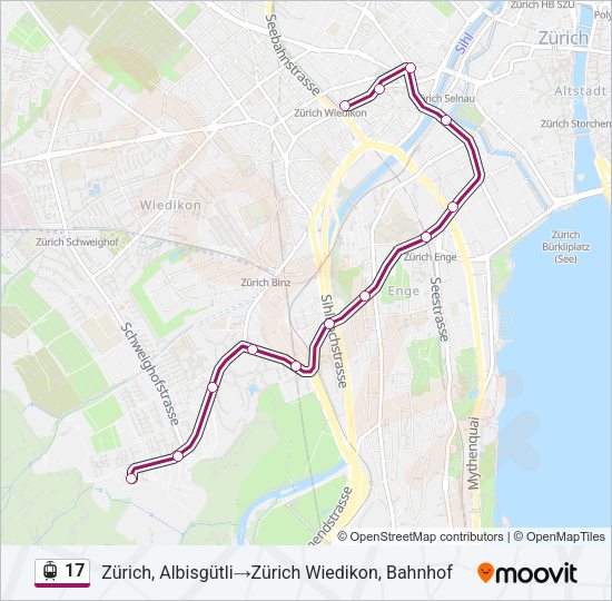 17 Light Rail Line Map